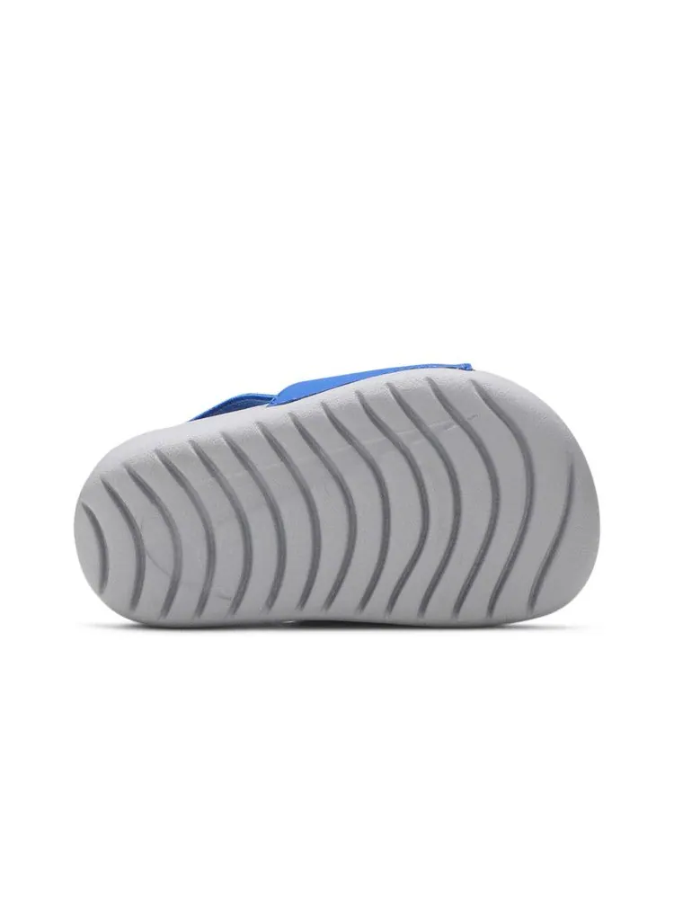 Сандалии Nike Kawa Slide TD 'Hyper Cobalt Grey' — изображение 5 из 9, серый/белый