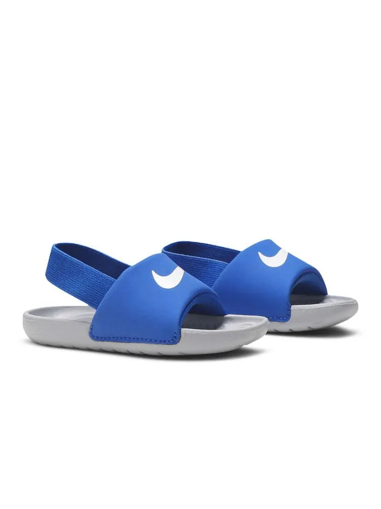 Сандалии Nike Kawa Slide TD 'Hyper Cobalt Grey' — изображение 9 из 9, серый/белый
