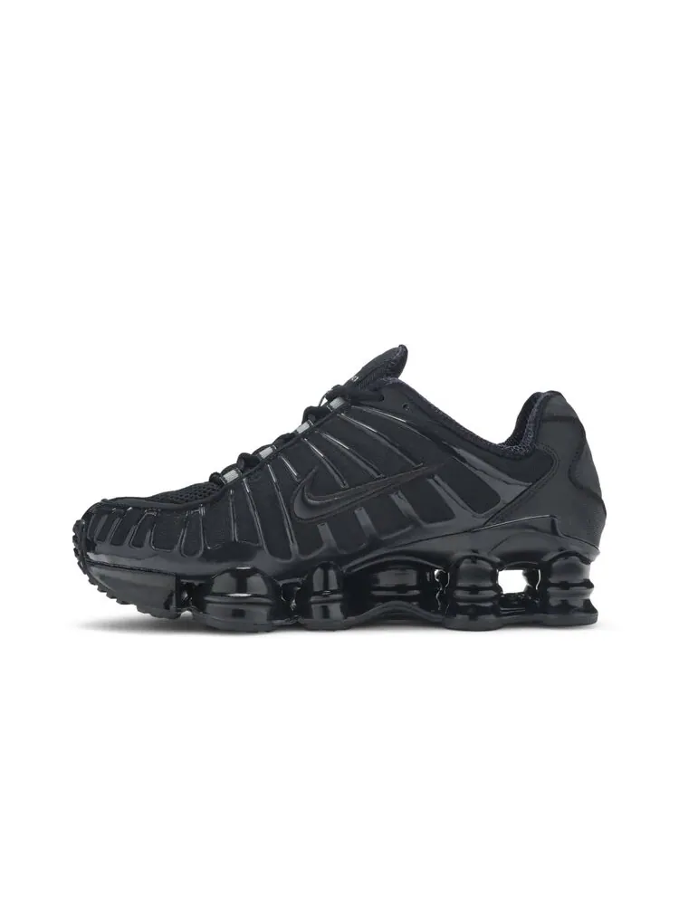 Кроссовки Nike Shox TL 'Triple Black' — изображение 3 из 4, черный