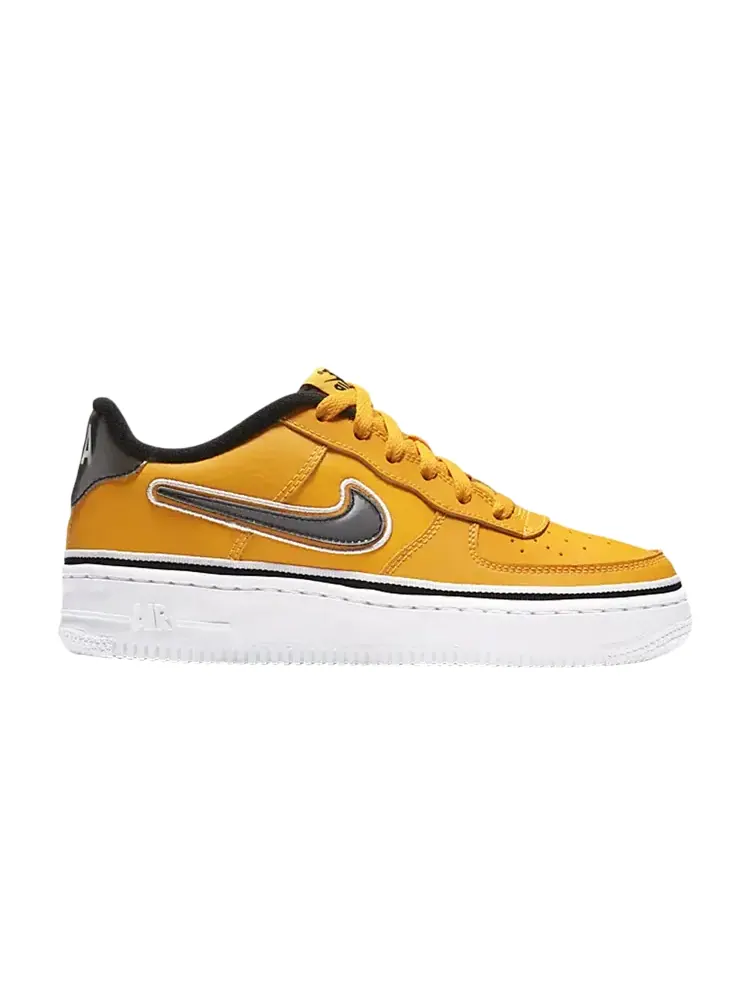 Кроссовки Nike NBA x Air Force 1 Low LV8 GS 'University Gold' — изображение 1 из 1, золото