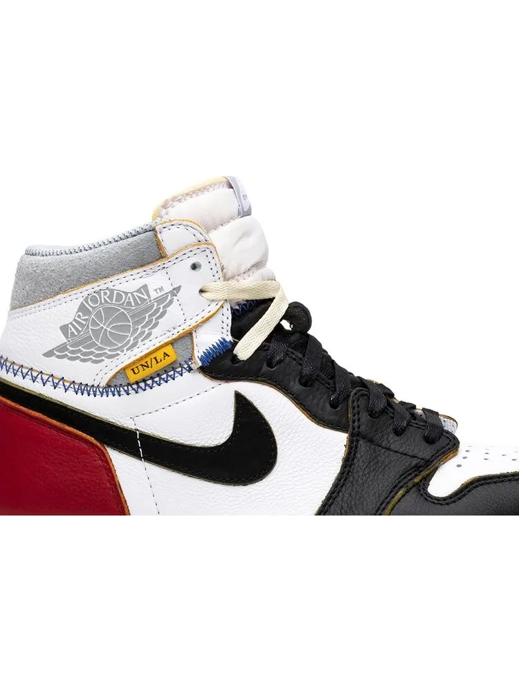 Кроссовки Union LA x Air Jordan 1 Retro High NRG Black Toe — изображение 2 из 8, черный