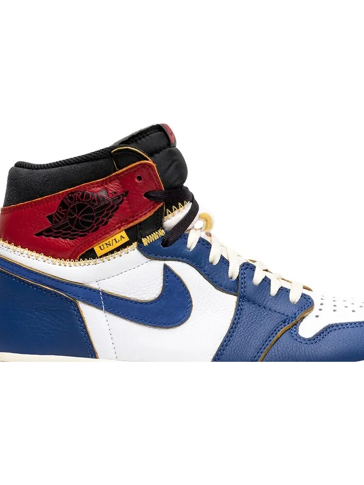 Кроссовки Union LA x Air Jordan 1 Retro High NRG Storm Blue — изображение 2 из 8, синий