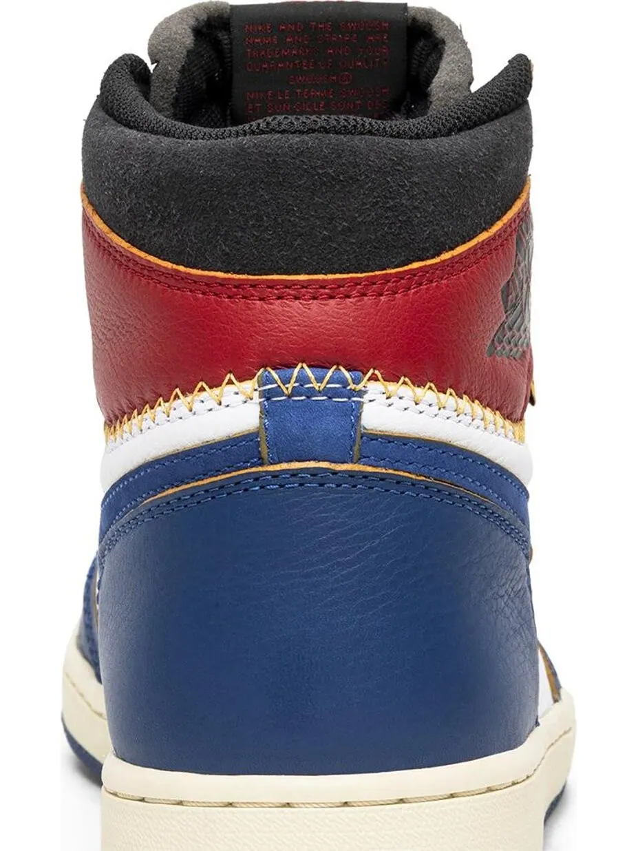 Кроссовки Union LA x Air Jordan 1 Retro High NRG Storm Blue — изображение 7 из 8, синий