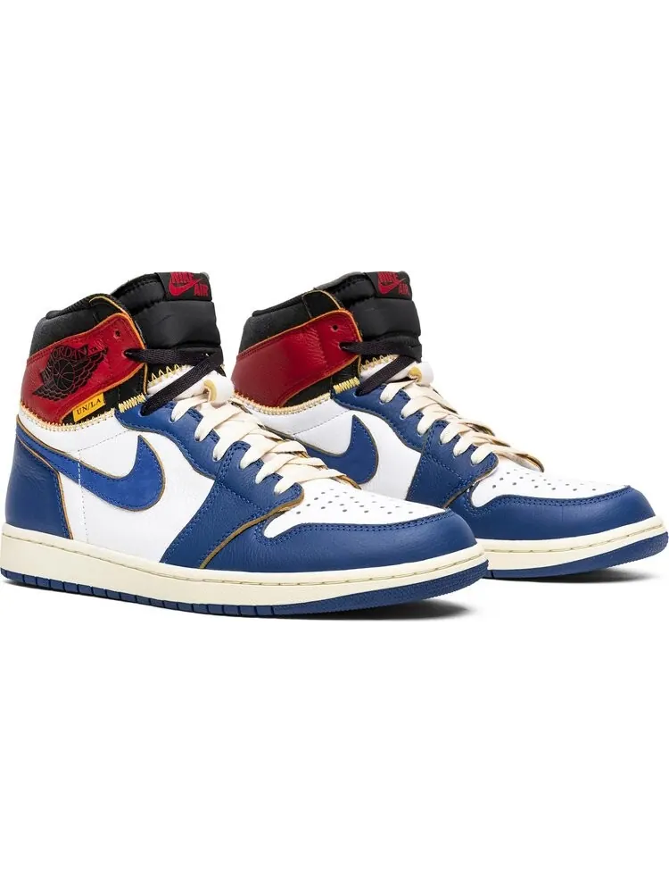 Кроссовки Union LA x Air Jordan 1 Retro High NRG Storm Blue — изображение 8 из 8, синий