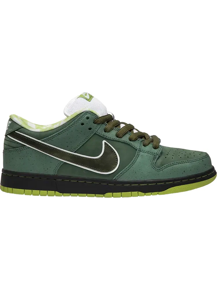 Кроссовки Nike Concepts x Dunk Low SB 'Green Lobster' — изображение 1 из 9, зеленый