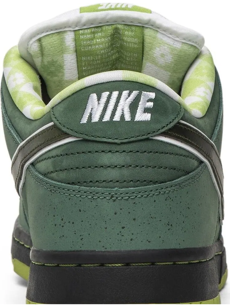 Кроссовки Nike Concepts x Dunk Low SB 'Green Lobster' — изображение 8 из 9, зеленый