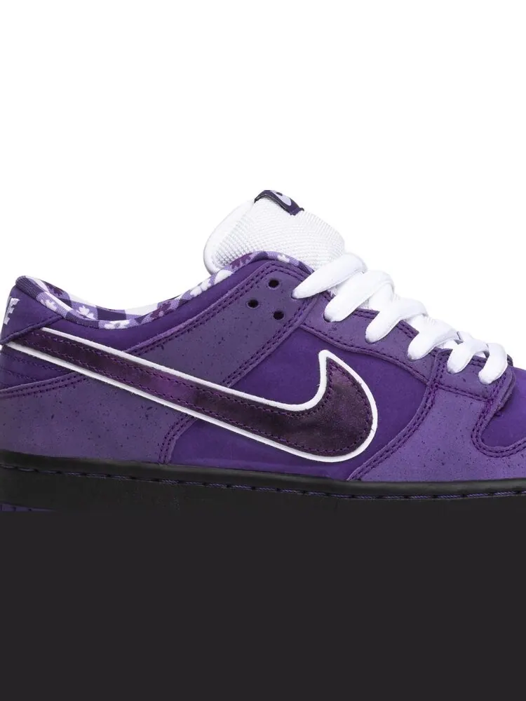 Лимитированные кроссовки Nike Concepts x Dunk Low SB 'Purple Lobster' Special Box — изображение 2 из 8, фиолетовый