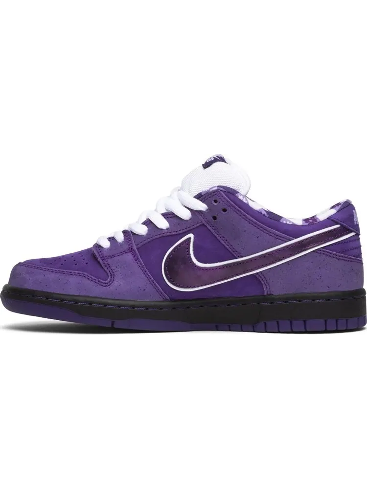 Лимитированные кроссовки Nike Concepts x Dunk Low SB 'Purple Lobster' Special Box — изображение 3 из 8, фиолетовый