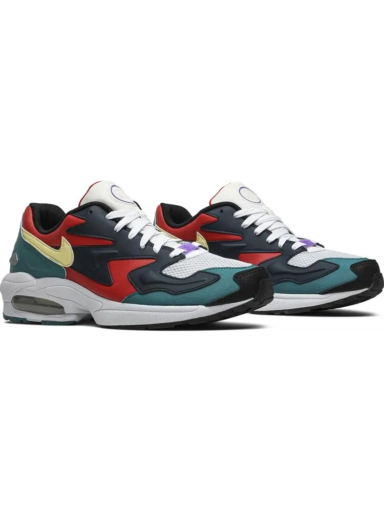Кроссовки Nike Air Max 2 Light SP 'Red Navy Emerald' — изображение 8 из 8, красный