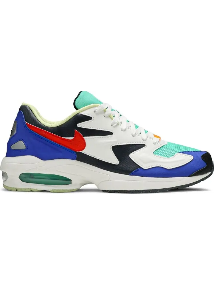 Кроссовки Nike Air Max 2 Light SP 'Sail Obsidian Blue' — изображение 1 из 8, бежевый