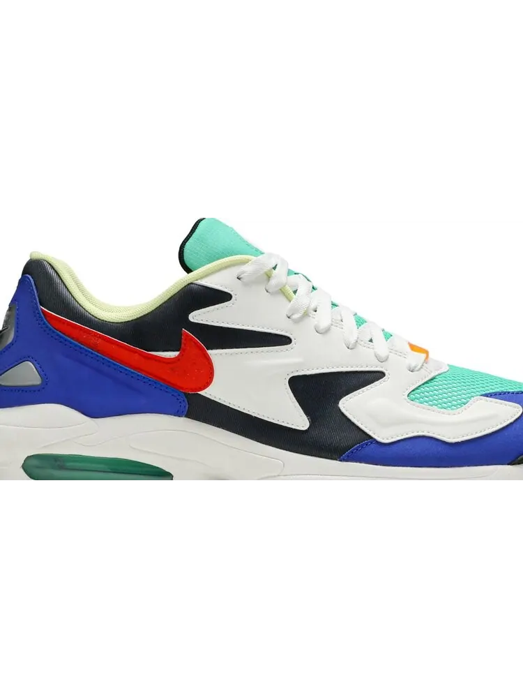 Кроссовки Nike Air Max 2 Light SP 'Sail Obsidian Blue' — изображение 2 из 8, бежевый