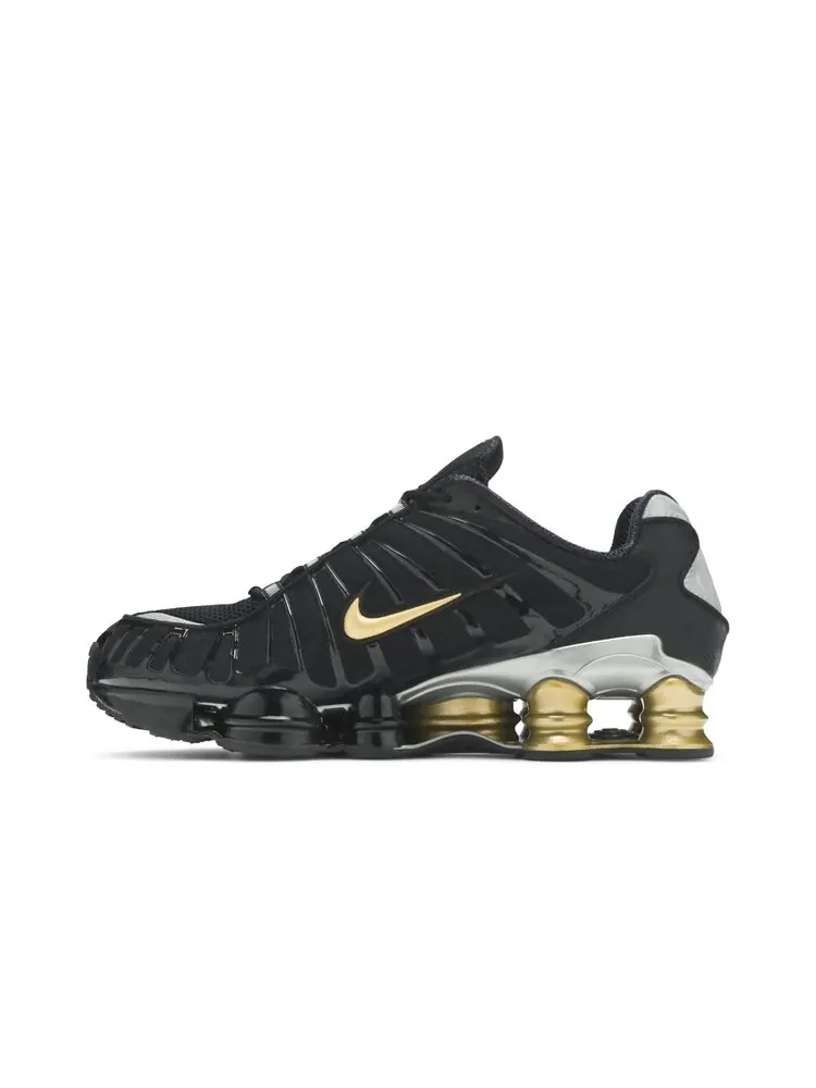 Кроссовки Nike Neymar Jr. x Shox TL 'Black Gold' — изображение 3 из 4, черный