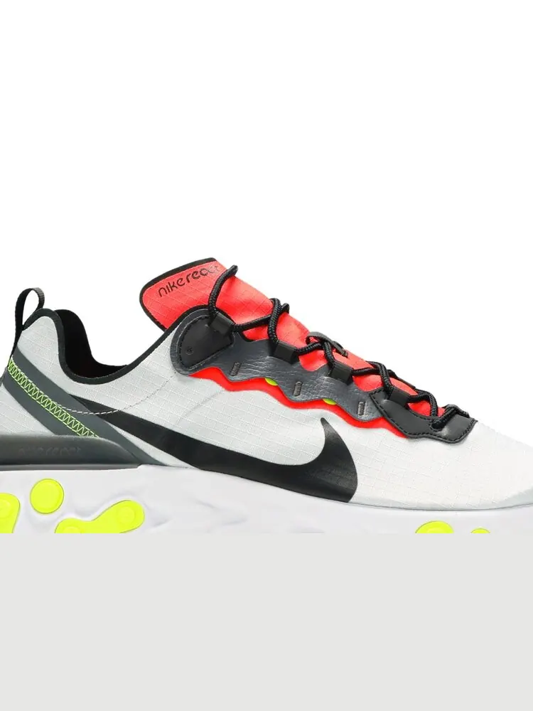 Кроссовки Nike React Element 55 SE 'Platinum Crimson' — изображение 2 из 4, белый
