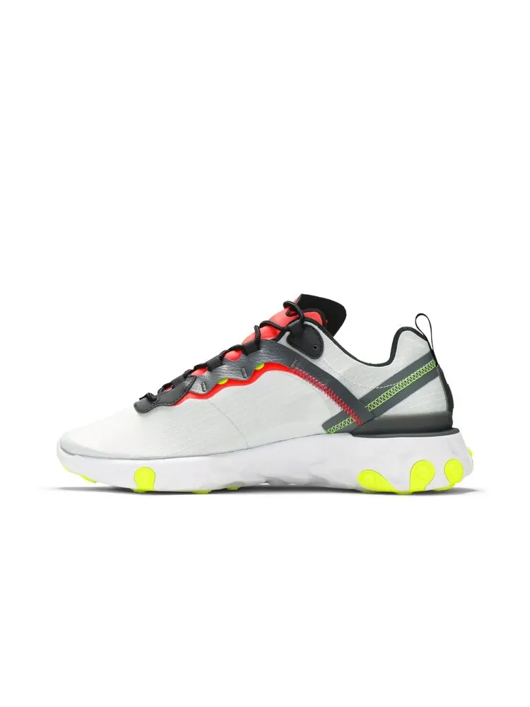 Кроссовки Nike React Element 55 SE 'Platinum Crimson' — изображение 3 из 4, белый