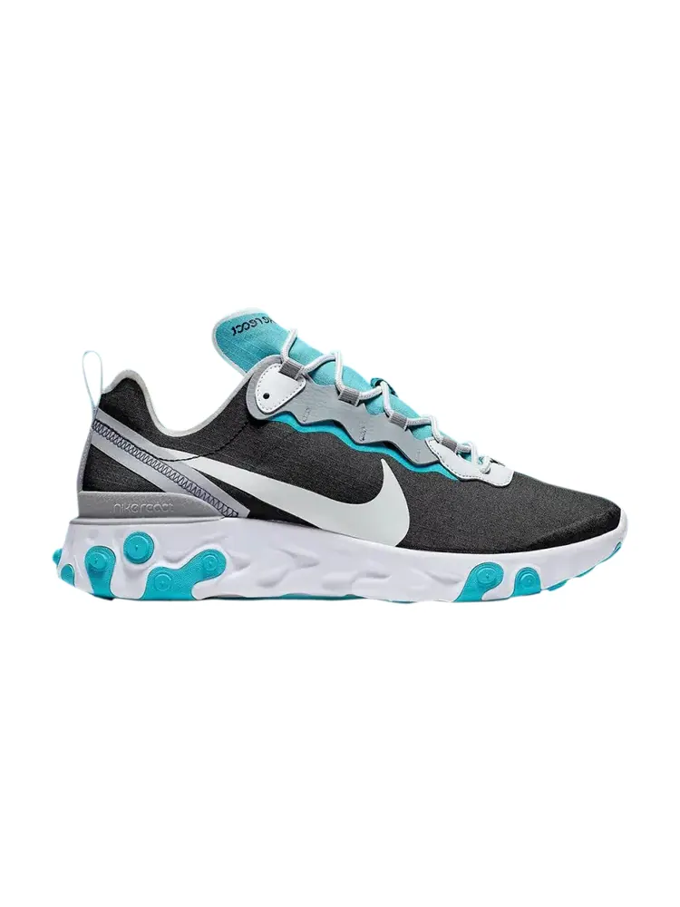 Кроссовки Nike React Element 55 'Black Aqua' — изображение 1 из 1, черный