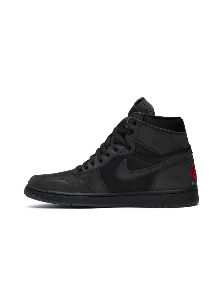 Кроссовки Air Jordan Rox Brown x Wmns Air Jordan 1 Retro High OG 'Black' — изображение 3 из 4, черный