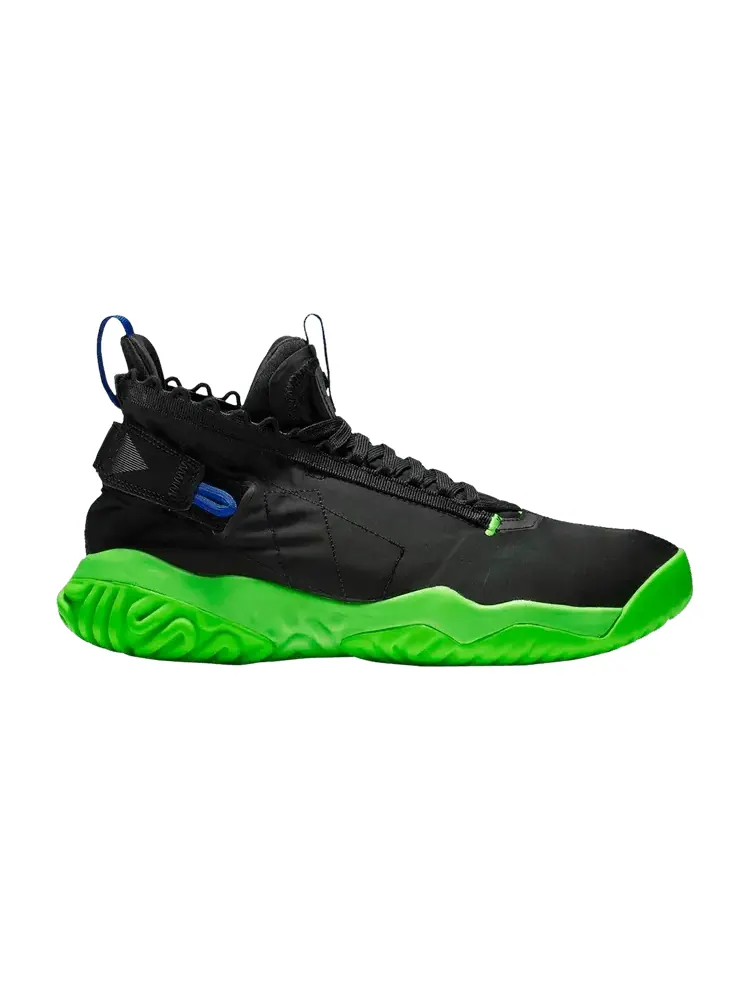 Кроссовки Jordan Proto React 'Black Electric Green' — изображение 1 из 1, черный зеленый