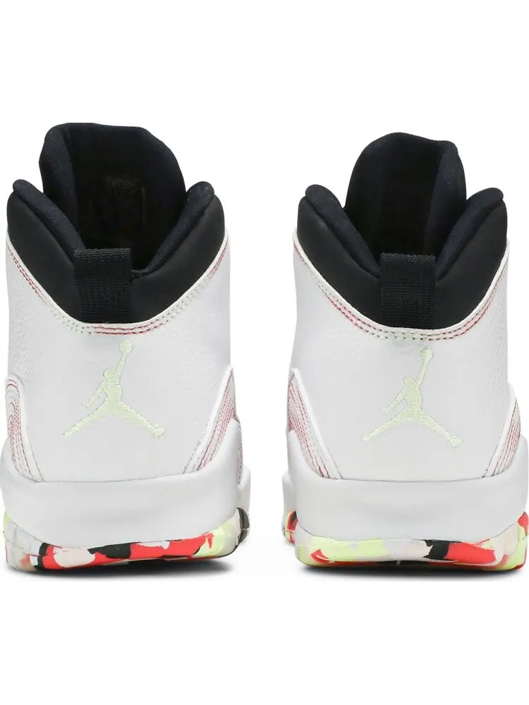 Кроссовки Air Jordan 10 Retro SE GS Ember Glow — изображение 6 из 8, белый