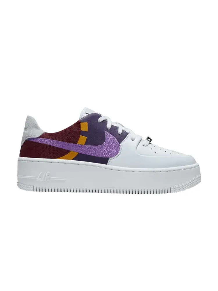Кроссовки Nike Wmns Air Force 1 Sage Low LX — изображение 1 из 1, серый темный