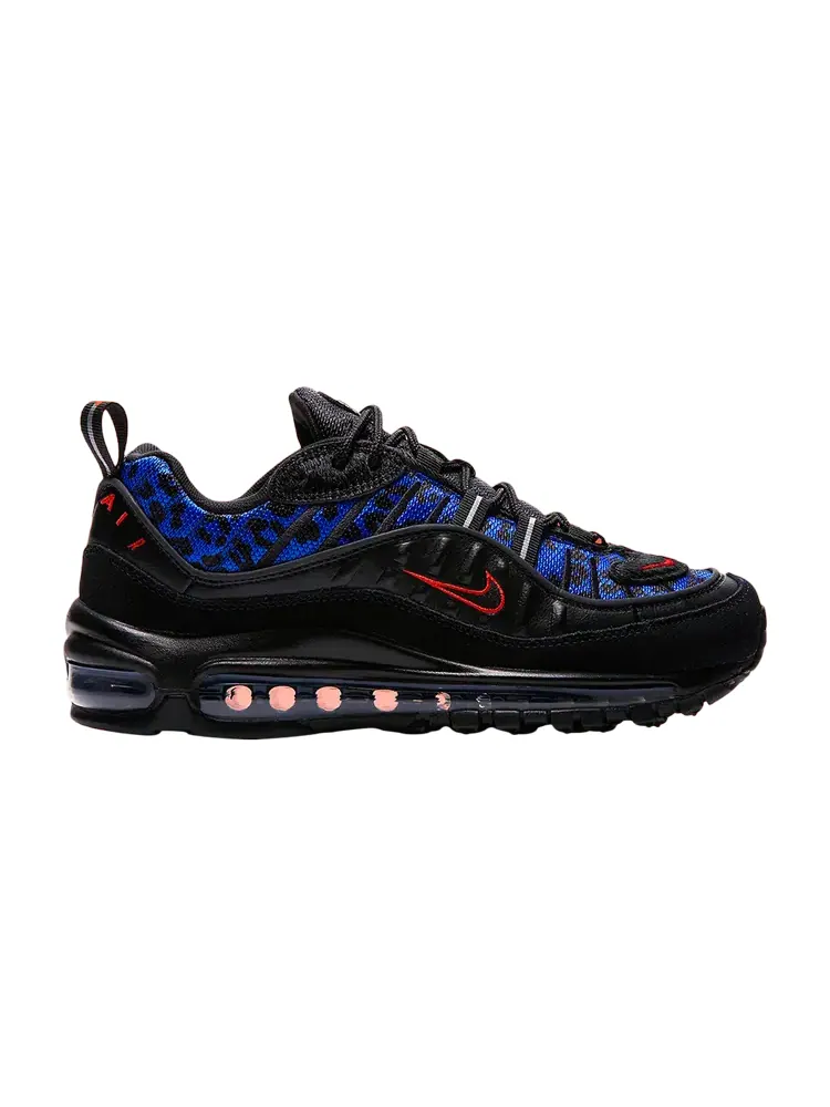 Кроссовки Nike Wmns Air Max 98 Premium 'Leopard Pack' — изображение 1 из 1, синий