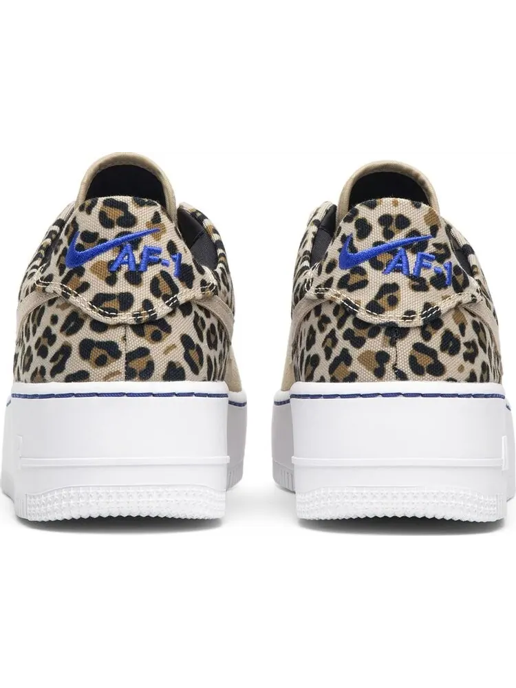 Кроссовки Nike Wmns Air Force 1 Sage Low Premium 'Leopard' — изображение 6 из 8, загар
