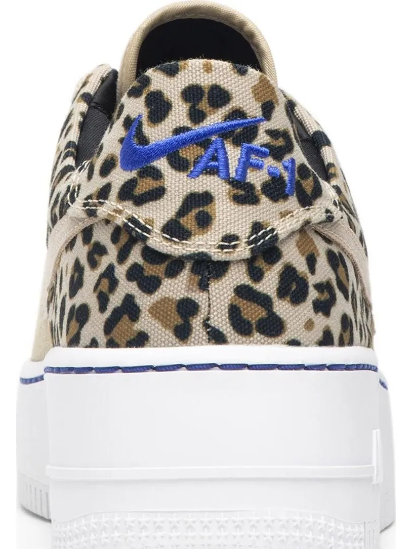 Кроссовки Nike Wmns Air Force 1 Sage Low Premium 'Leopard' — изображение 7 из 8, загар