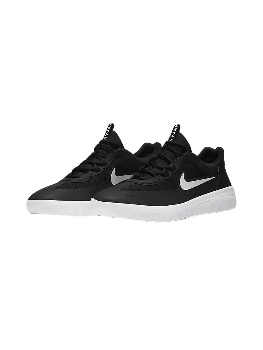 Скейтерские кеды Nike SB Nyjah Free 2 Premium — изображение 2 из 6, черный/белый