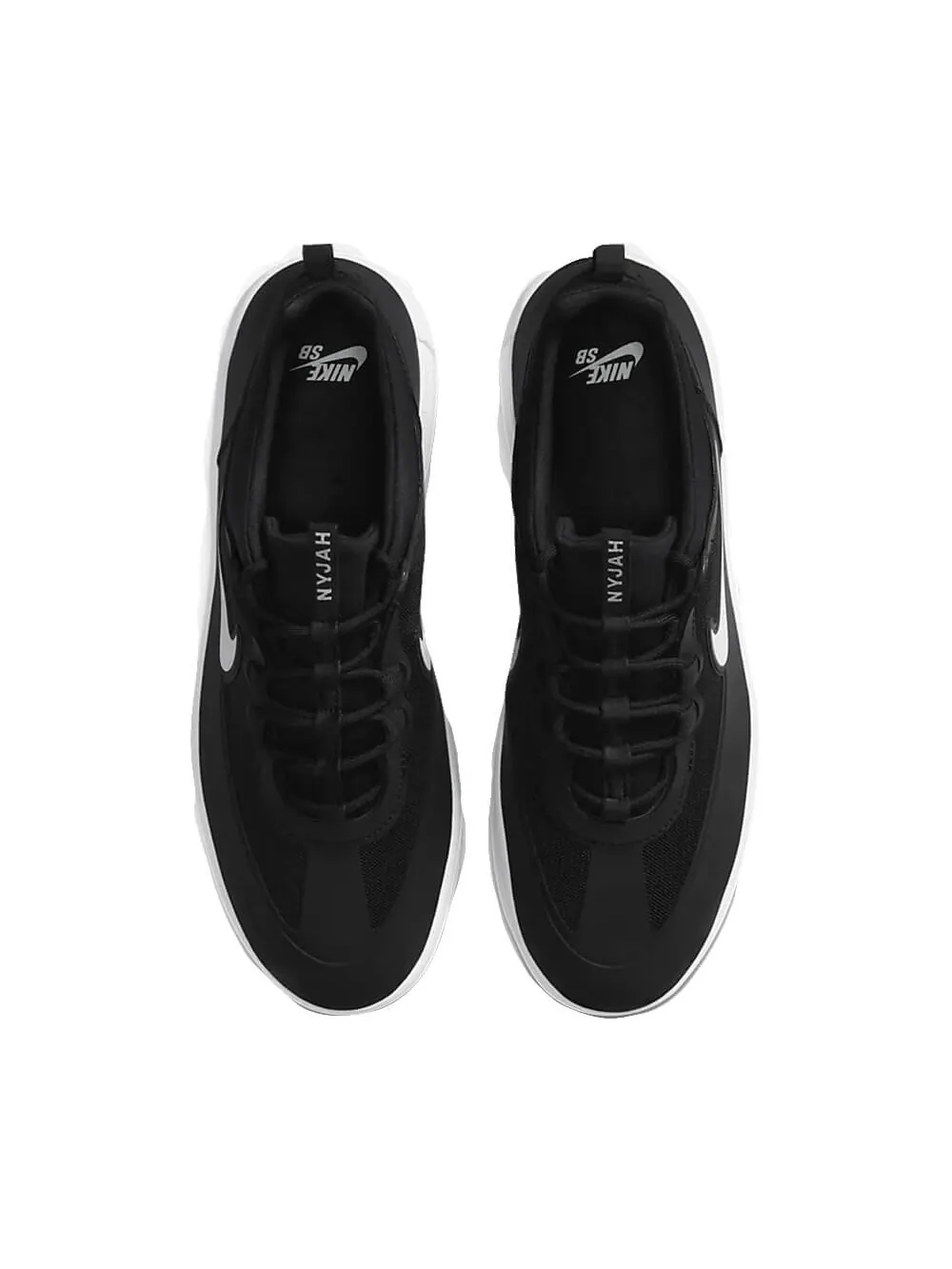 Скейтерские кеды Nike SB Nyjah Free 2 Premium — изображение 3 из 6, черный/белый