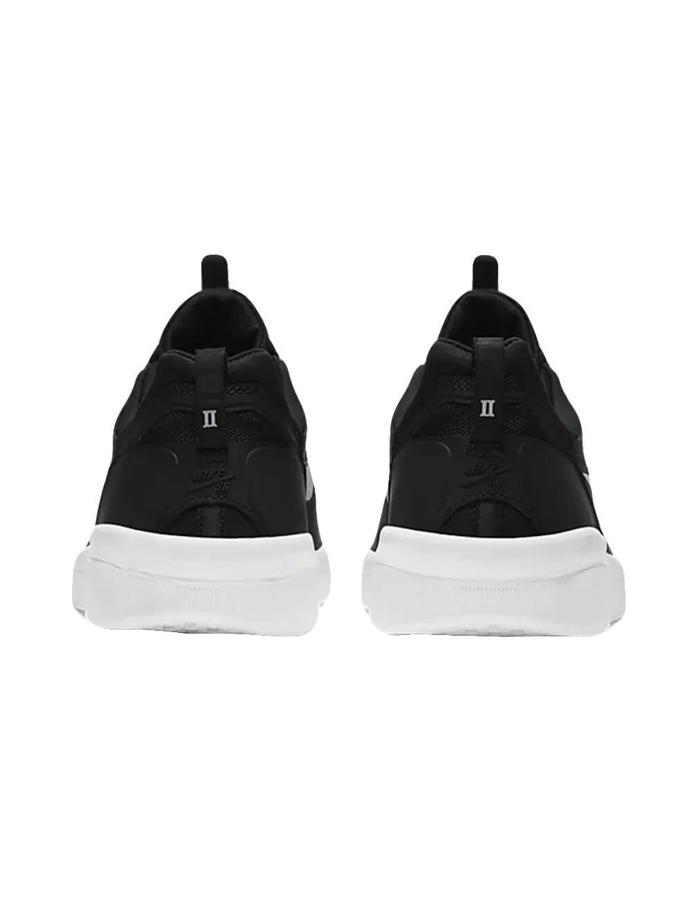 Скейтерские кеды Nike SB Nyjah Free 2 Premium — изображение 4 из 6, черный/белый