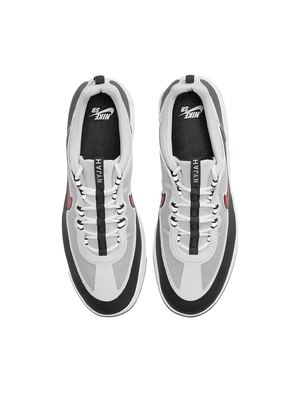 Скейтерские кеды Nike SB Nyjah Free 2 Premium — изображение 2 из 5, черный/серый