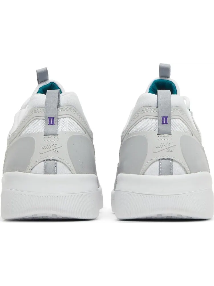 Кроссовки Nike Nyjah Free 2 SB 'Grape' — изображение 6 из 8, белый