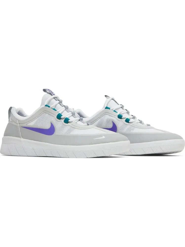 Кроссовки Nike Nyjah Free 2 SB 'Grape' — изображение 8 из 8, белый