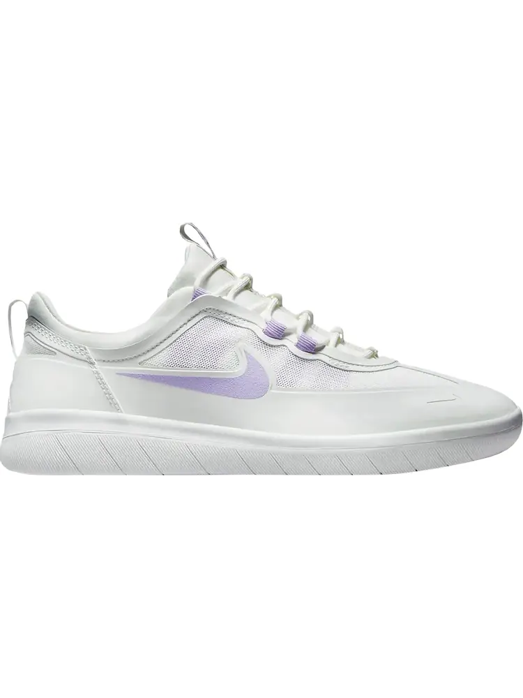 Кроссовки Nike Nyjah Free 2 SB 'Summit White Lilac' — изображение 1 из 1, белый