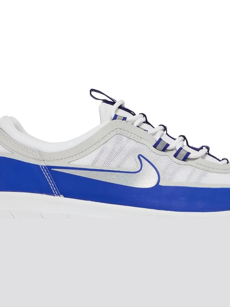 Кроссовки Nike Nyjah Free 2 SB 'Concord Grey Fog' — изображение 2 из 8, синий