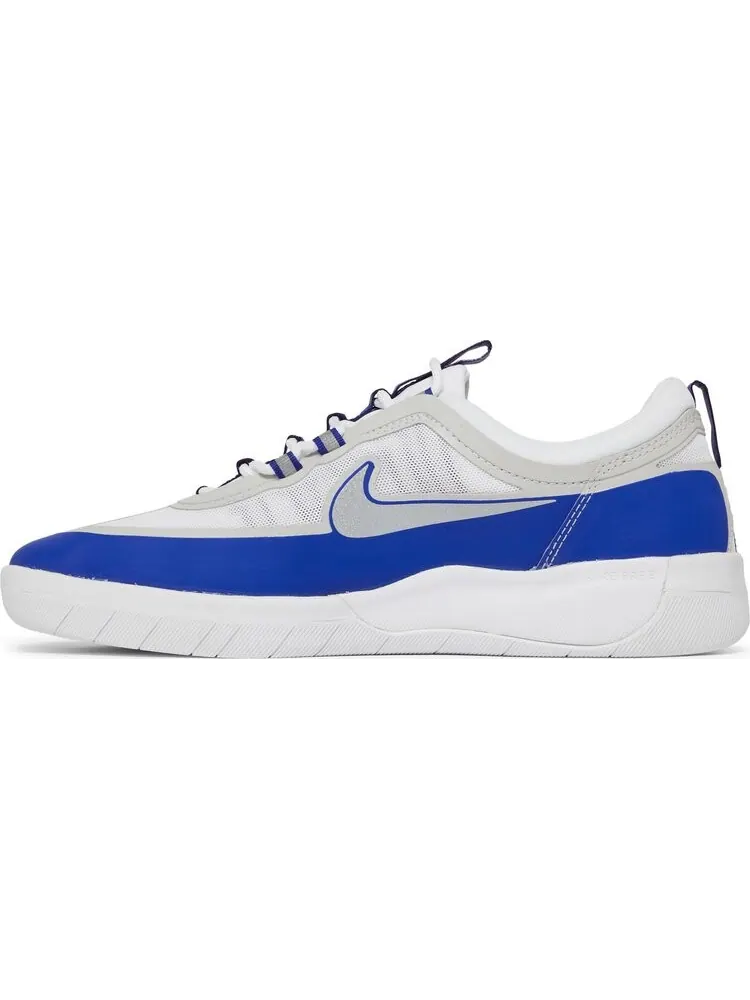Кроссовки Nike Nyjah Free 2 SB 'Concord Grey Fog' — изображение 3 из 8, синий