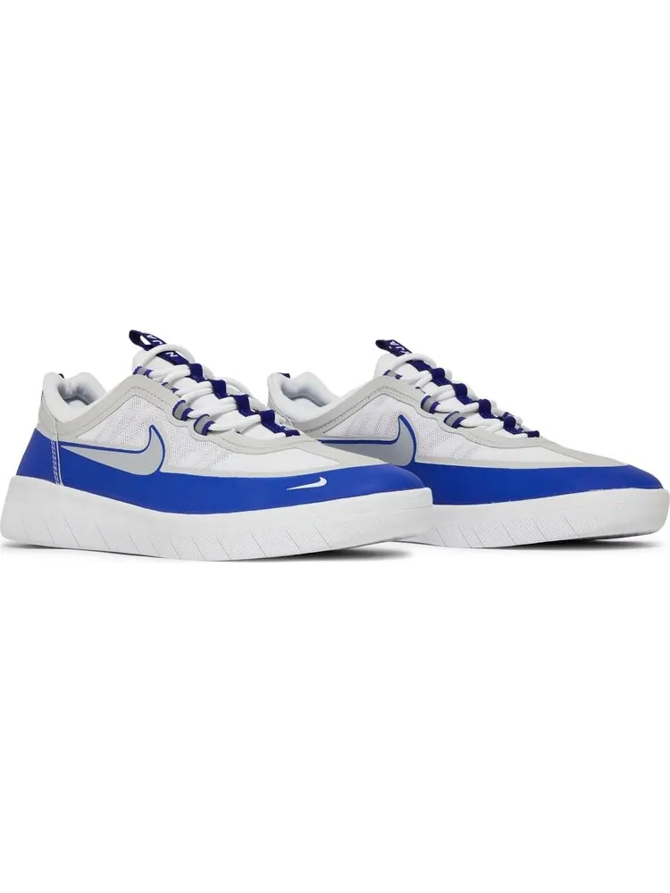 Кроссовки Nike Nyjah Free 2 SB 'Concord Grey Fog' — изображение 8 из 8, синий
