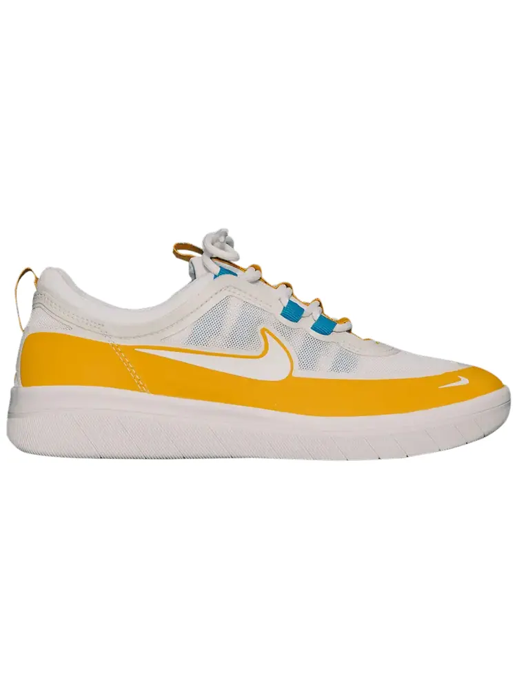 Кроссовки Nike Nyjah Free 2 SB 'Dark Sulfur' — изображение 1 из 1, белый
