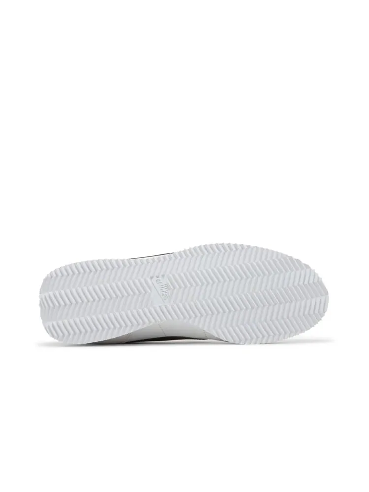 Кроссовки Nike Cortez Basic Leather 'White Black Amarillo' — изображение 4 из 4, белый