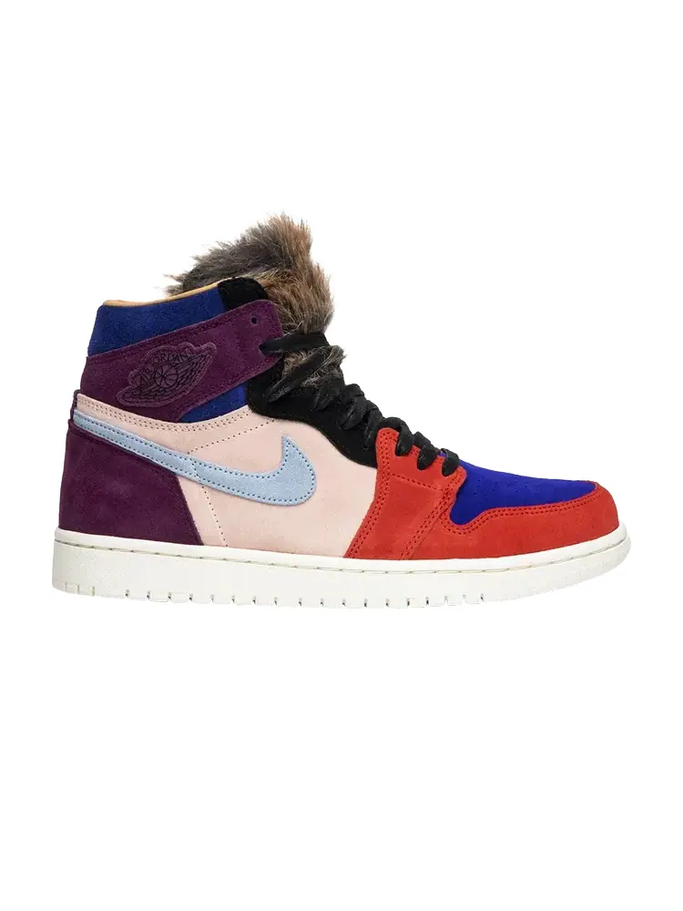Кроссовки Air Jordan Aleali May x Wmns Air Jordan 1 Retro High 'Court Lux' Sample — изображение 1 из 1, мульти