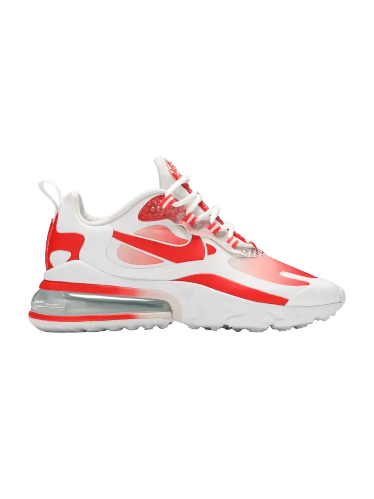 Кроссовки Nike Wmns Air Max 270 React SE 'Bubble Wrap' — изображение 1 из 9, белый/розовый/красный