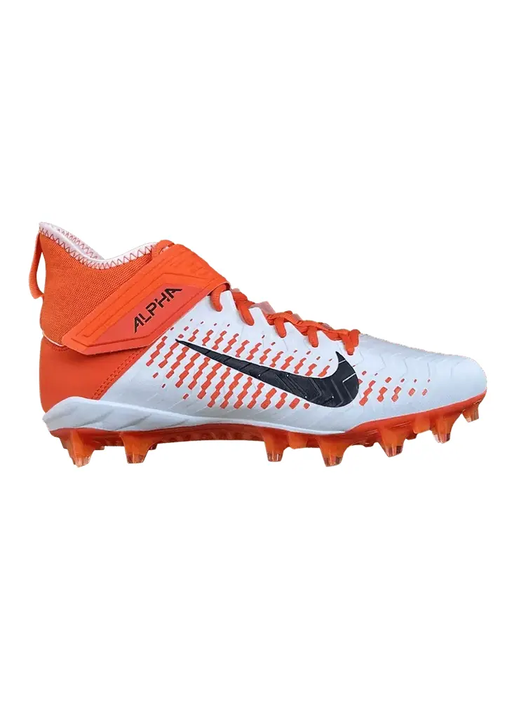 Кроссовки Alpha Menace Pro 2 Mid 'White Brilliant Orange' — изображение 1 из 1, белый оранжевый