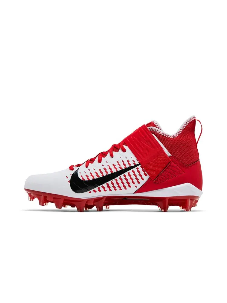 Кроссовки Alpha Menace Pro 2 Mid 'White University Red' — изображение 3 из 8, белый красный