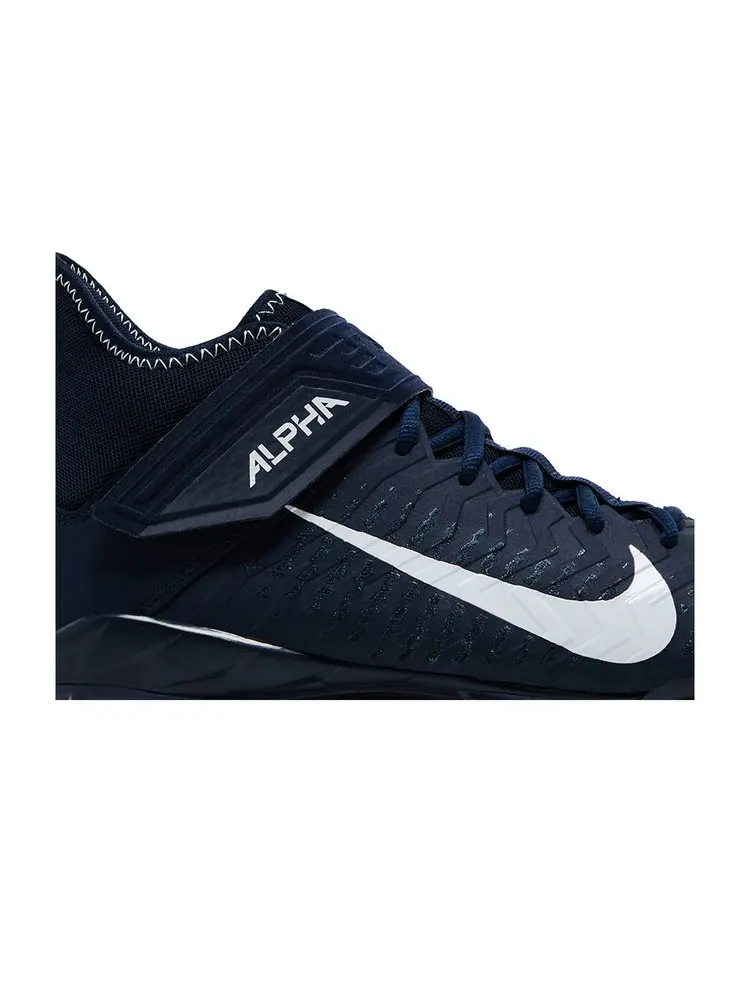Кроссовки Alpha Menace Pro 2 Mid 'College Navy White' — изображение 2 из 8, темно-синий белый