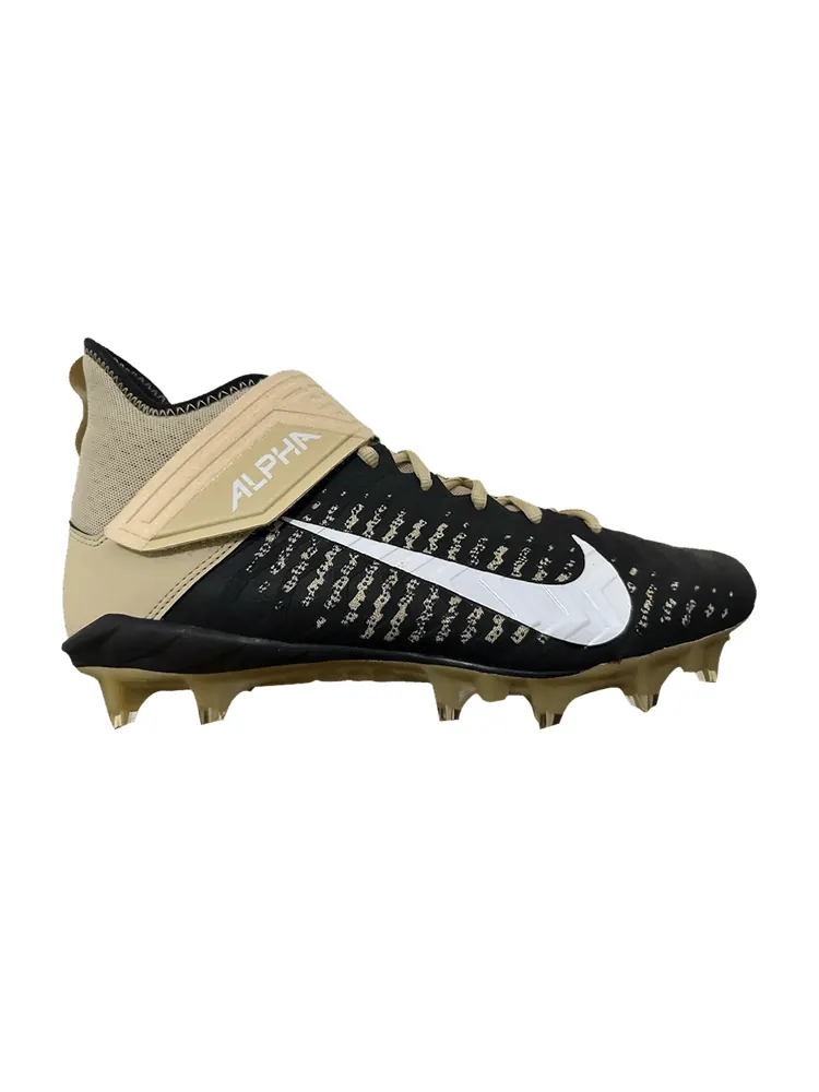 Кроссовки Alpha Menace Pro 2 Mid 'Black Gold' — изображение 1 из 1, черный золотистый