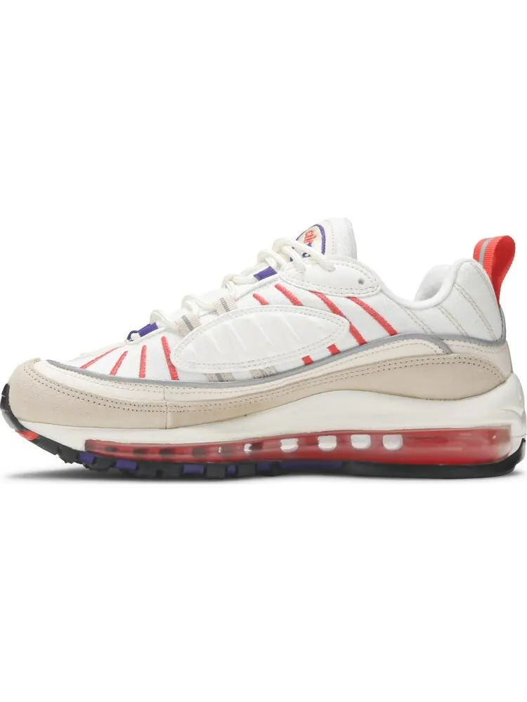 Кроссовки Nike Air Max 98 GS 'Sail Purple' — изображение 3 из 8, бежевый
