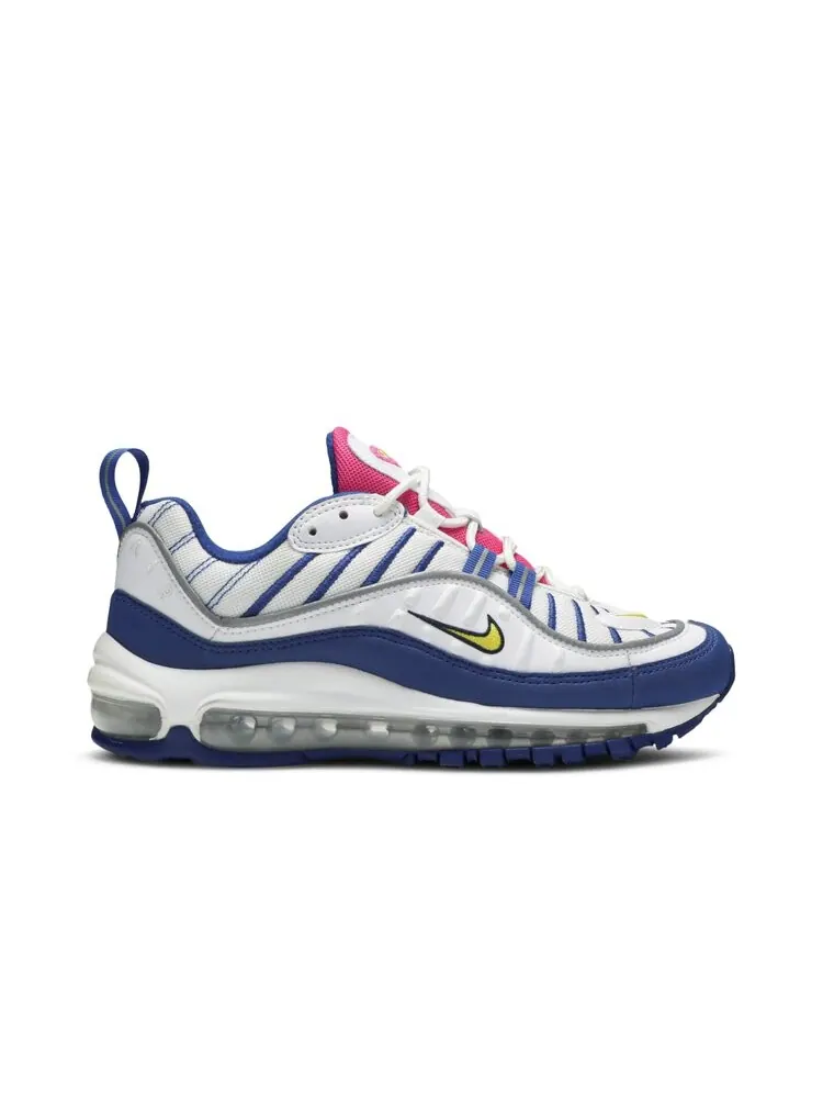 Кроссовки Nike Air Max 98 GS 'White Indigo' — изображение 1 из 4, синий