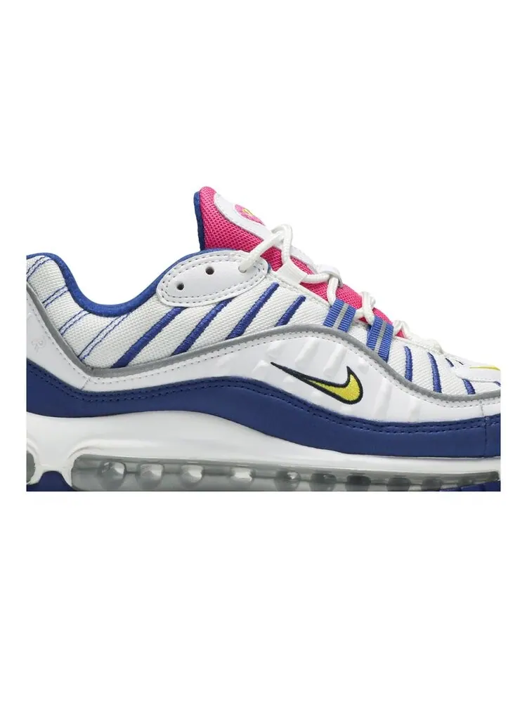 Кроссовки Nike Air Max 98 GS 'White Indigo' — изображение 2 из 4, синий