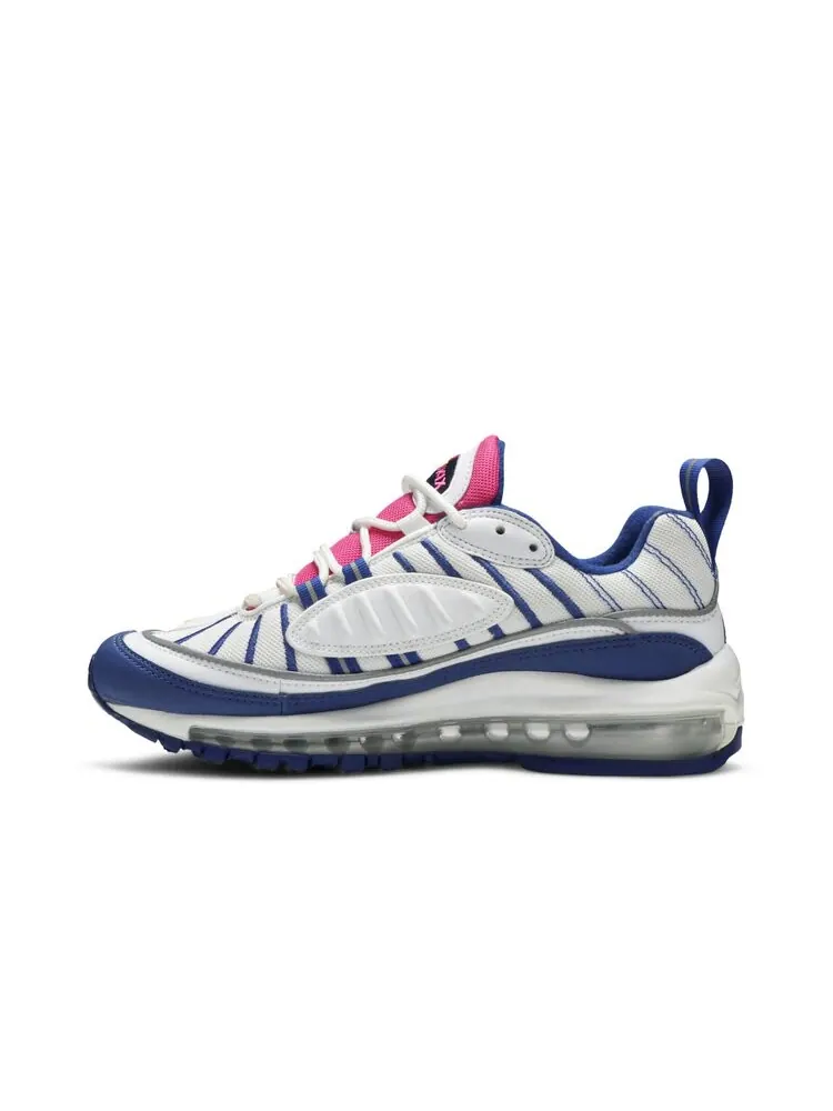 Кроссовки Nike Air Max 98 GS 'White Indigo' — изображение 3 из 4, синий