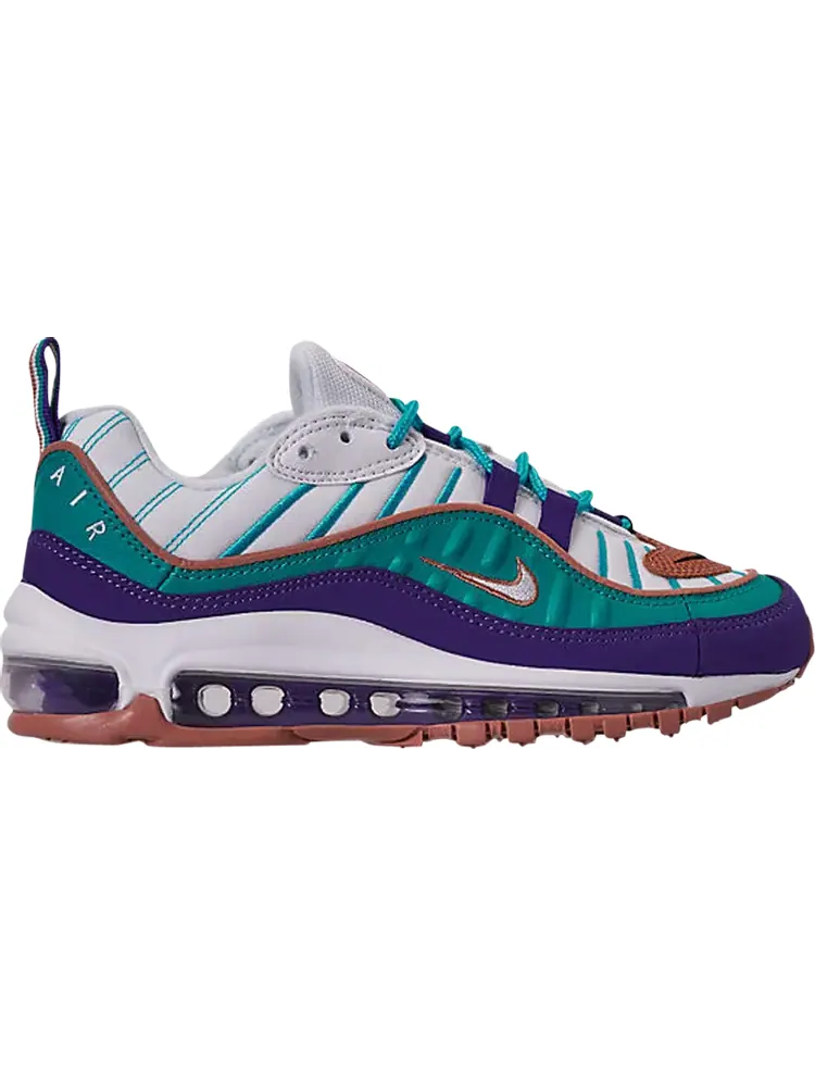 Кроссовки Nike Air Max 98 GS 'Hornets' — изображение 1 из 1, фиолетовый