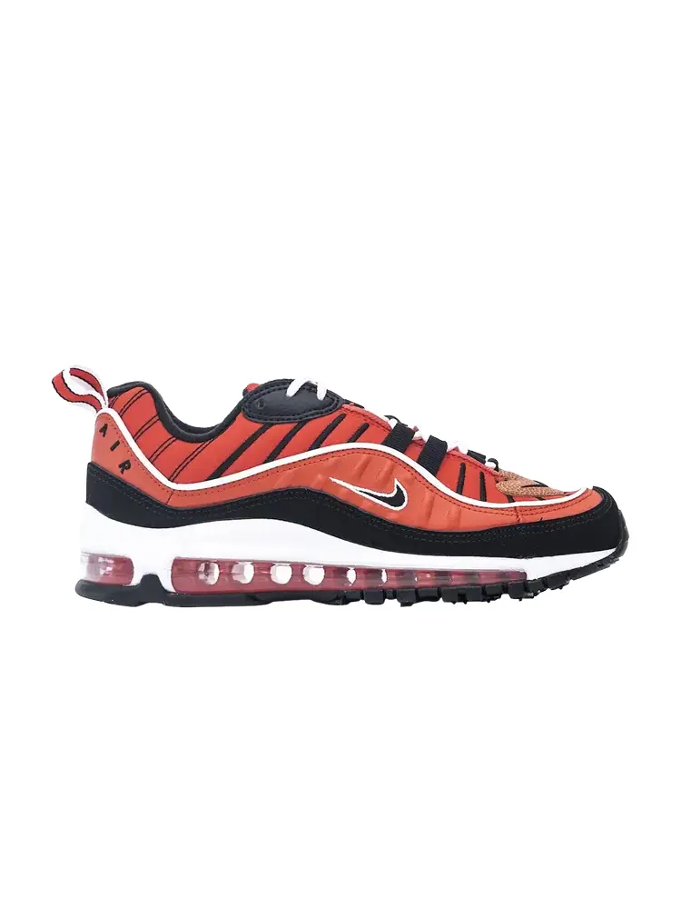 Кроссовки Nike Air Max 98 GS 'Habanero Red' — изображение 1 из 1, красный
